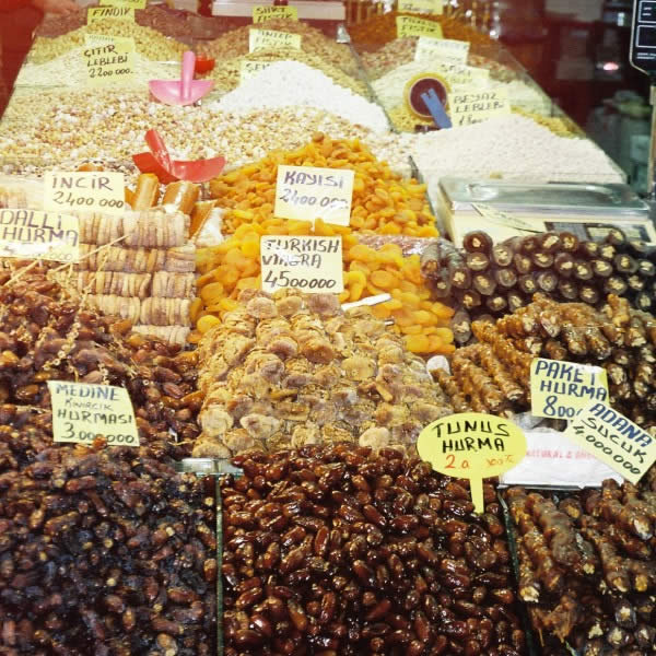 Dates and Figs in Istanbul