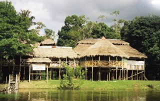 Zacambu Lodge on the Javari River in the Amazon Rainforest